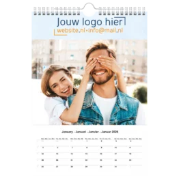 Fotokalender A4 Eigen ontwerp